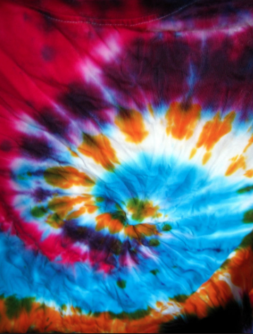 tie-dyed-for shroud