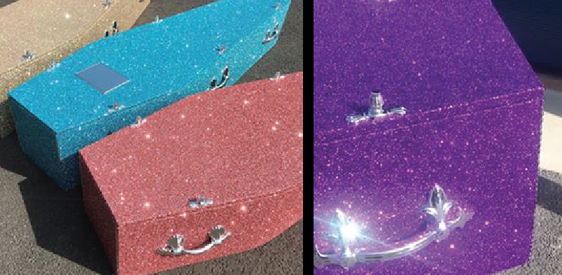 Glitter Caskets… something for everyone